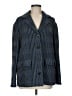 Theory Plaid Blue Wool Coat Size M - photo 1