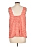 Maeve 100% Modal Orange Sleeveless Blouse Size L - photo 2