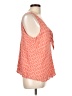 Maeve 100% Modal Orange Sleeveless Blouse Size L - photo 4