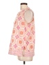 Sigrid Olsen 100% Cotton Pink Sleeveless Blouse Size L - photo 5