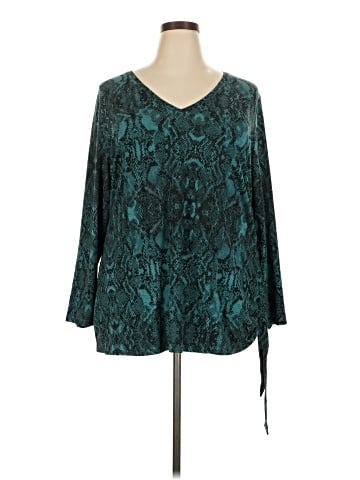 INC International Concepts 3/4 Sleeve Blouse (view 1)