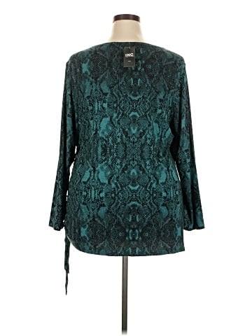 INC International Concepts 3/4 Sleeve Blouse (view 2)