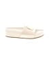 Tory Burch 100% Leather Solid Gold Ivory Sandals Size 10 - photo 1