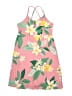 Old Navy 100% Cotton Tropical Pink Dress Size 10 - 12 - photo 1