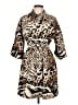 Joseph Ribkoff Animal Print Gold Trenchcoat Size 10 - photo 1