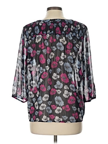 Ann Taylor Factory 3/4 Sleeve Blouse (view 2)