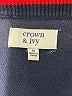 Crown & Ivy 100% Cotton Blue Pullover Sweater Size M - photo 4