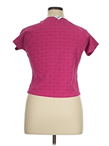 Blue Tassel Short Sleeve Top (view 2)