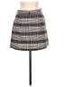 Topshop Plaid Gray Casual Skirt Size 0 - photo 2