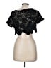STAUD 100% Cotton Black Short Sleeve Top Size Med - Lg - photo 2