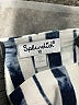 Splendid 100% Cotton Stripes Blue Dress Size 12 - photo 3