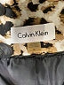 Calvin Klein 100% Polyester Animal Print Gold Blazer Size 10 - photo 6