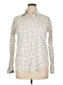 Chaps 100% Cotton Polka Dots Ivory Long Sleeve Button-Down Shirt Size XL - photo 1