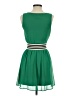 BCX 100% Polyester Solid Green Cocktail Dress Size XS - photo 2