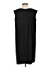 Elle Solid Black Cocktail Dress Size L - photo 2