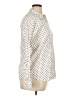 Chaps 100% Cotton Polka Dots Ivory Long Sleeve Button-Down Shirt Size XL - photo 4