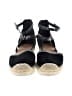 Crown Vintage Black Wedges Size 7 1/2 - photo 2