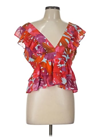 Petal and Pup Sleeveless Blouse (view 1)