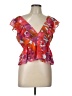 Petal and Pup 100% Polyester Orange Sleeveless Blouse Size L - photo 1