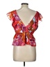 Petal and Pup 100% Polyester Orange Sleeveless Blouse Size L - photo 2