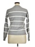 Staccato Stripes Gray Pullover Sweater Size XL - photo 2