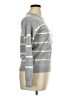 Staccato Stripes Gray Pullover Sweater Size XL - photo 4
