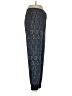 Veronica M. Paisley Blue Casual Pants Size M - photo 4