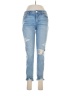 BKE Hearts Blue Jeans Size 28 waist - photo 1