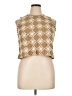 Solitaire 100% Polyester Gold Sleeveless Blouse Size XL - photo 1