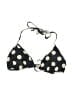 J.Crew Polka Dots Black Swimsuit Top Size M - photo 1