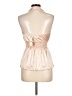 Vol.1 100% Polyester Tan Sleeveless Blouse Size L - photo 2