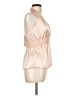 Vol.1 100% Polyester Tan Sleeveless Blouse Size L - photo 4