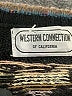Western Connection Print Black Pullover Sweater Size M - photo 7