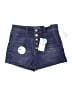 Wallflower Blue Denim Shorts Size 9 - photo 1