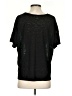 H&M 100% Polyester Black Short Sleeve T-Shirt Size S - photo 2