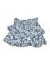 Gap 100% Cotton Floral Blue Skort Size 10 - photo 1