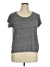 MICHAEL Michael Kors Gray Short Sleeve Top Size XL - photo 1