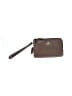 Coach 100% Leather Brown Leather Wristlet One size - photo 1