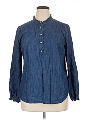 Talbots Outlet Long Sleeve Blouse (view 1)