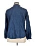 Talbots Outlet 100% Cotton Blue Long Sleeve Blouse Size XL - photo 2