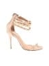 Schutz 100% Leather Gold Sandals Size 7 - photo 1