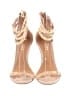 Schutz 100% Leather Gold Sandals Size 7 - photo 2