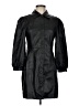 Topshop 100% Polyester Black Trenchcoat Size 6 - photo 1