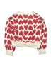 Crewcuts 100% Cotton Hearts Ivory Pullover Sweater Size 4 - 6 - photo 2