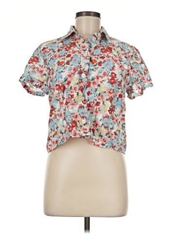 J.Crew Short Sleeve Blouse (view 1)