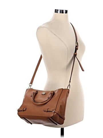Tory Burch Leather Satchel (view 2)