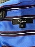 Rails 100% Polyester Stripes Blue Long Sleeve Blouse Size M - photo 7