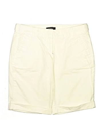 Ann Taylor Khaki Shorts (view 1)