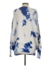 Aqua 100% Cotton Tie-dye Blue Pullover Sweater Size S - photo 2