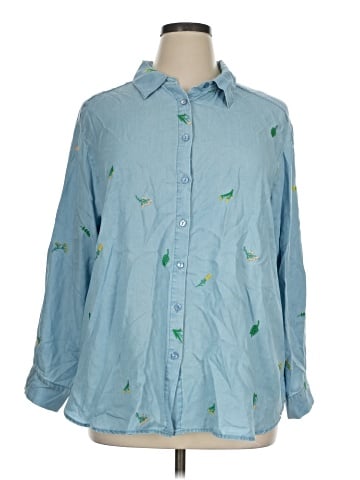 Jane and Delancey Long Sleeve Button-Down Shirt (view 1)